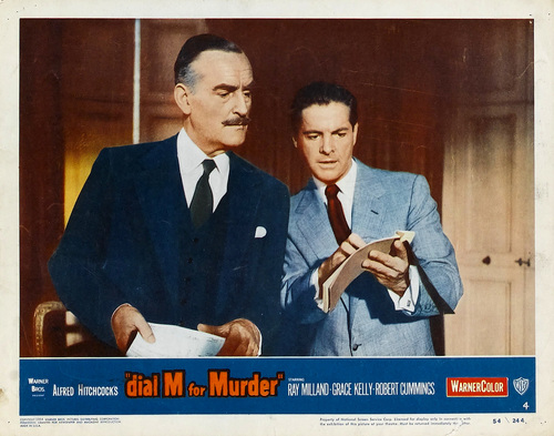 Dial M for Murder (1954) - lobby card